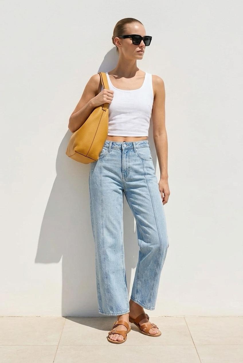 VICKY BARREL JEAN